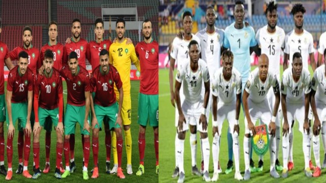 المغرب ضد غانا