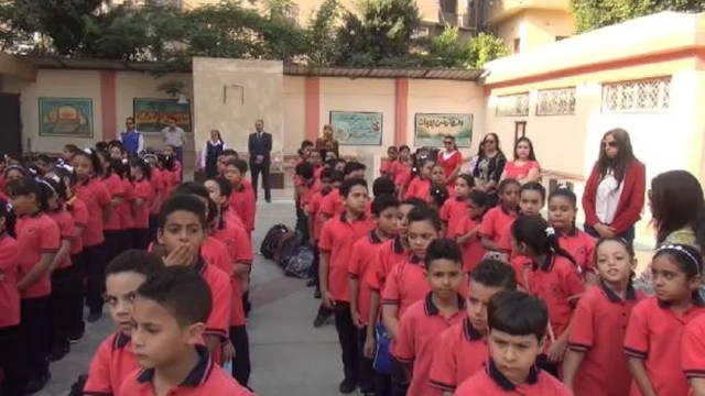 طلاب الصف الأول الابتدائي- صورة أرشيفية