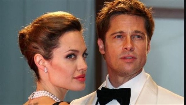 انجلينا جولى وبراد بيت