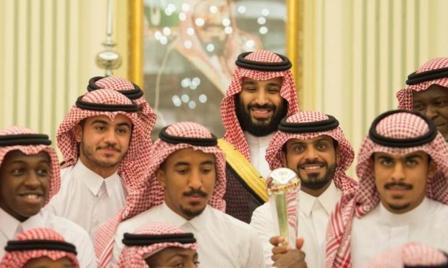 ولي العهد السعودي يوجه رسالة لمنتخب المملكة قبل كأس العالم