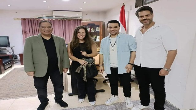 طارق صبري وشيرى عادل