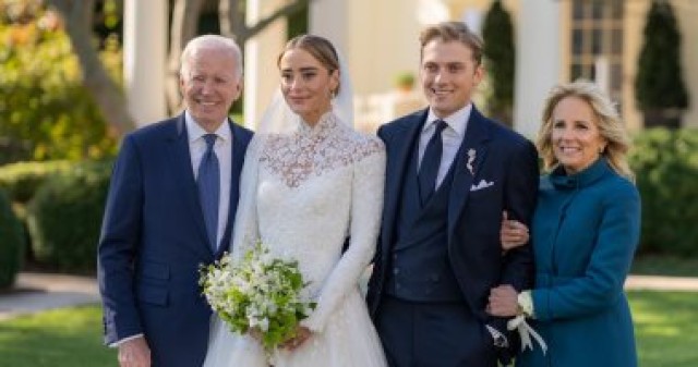 حفل زفاف حفيدة بايدن بالبيت الأبيض