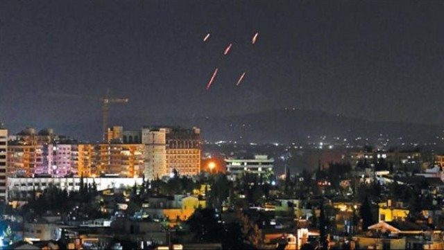 عدوان إسرائيلى على دمشق