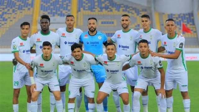 مباراة الرجاء البيضاوي والمغرب الفاسي