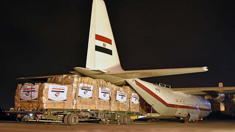 مساعدات مصرية عاجلة