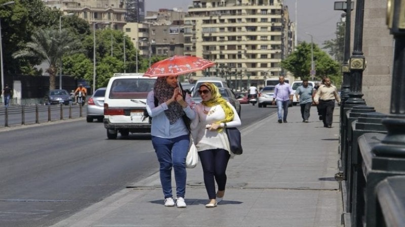 موجة حارة -حالة الطقس في مصر