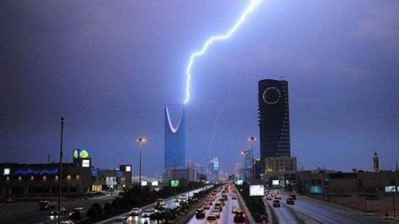 عواصف رعدية في السعودية - تعبيرية