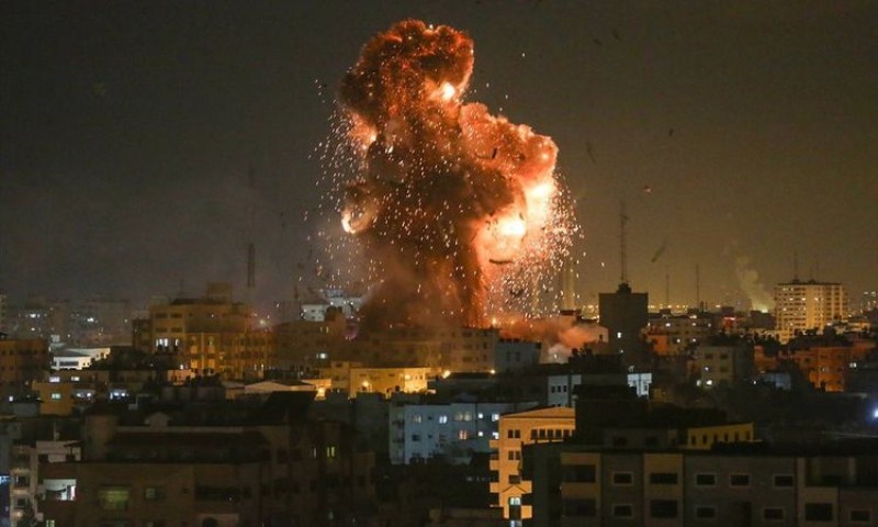 الغارات الإسرائيلية على غزة