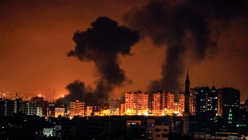 قطاع غزة-قصف غزة-إسرائيل-الاحتلال الاسرائيلي