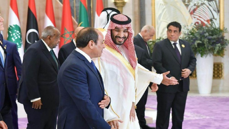 الرئيس السيسي وولي العهد السعودي