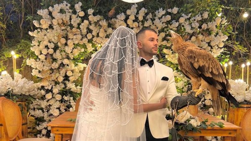 رامز أمير من حفل زفافه