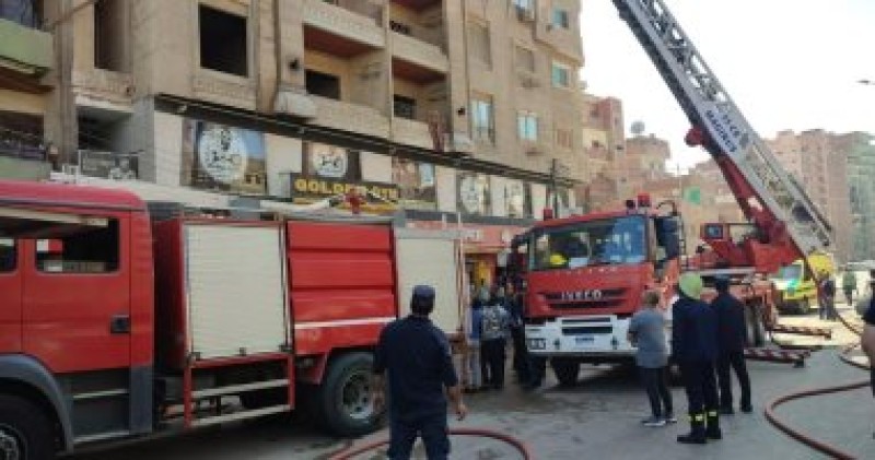 السيطرة على حريق شقة سكنية فى منطقة فيصل