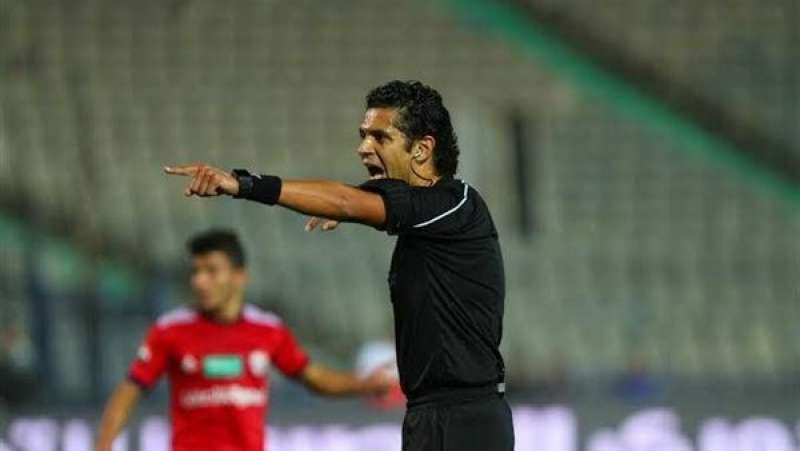 أحمد الغندور يدير مباراة المنتخب الأوليمبي والأردن الودية