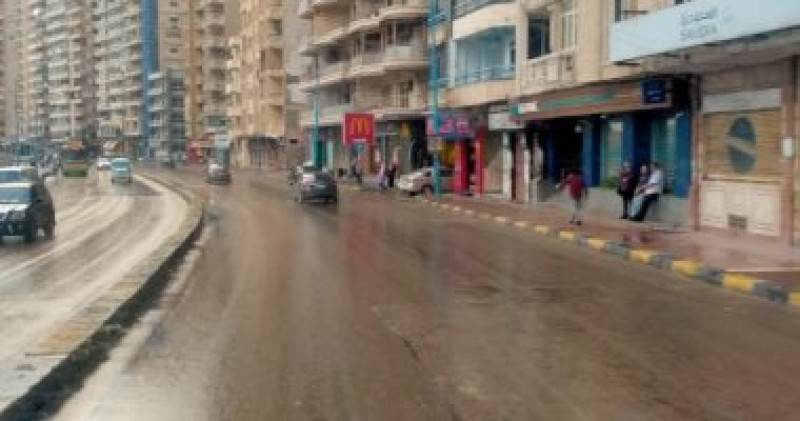 ”صرف الإسكندرية”: الأمطار لم تسبب إعاقات مرورية