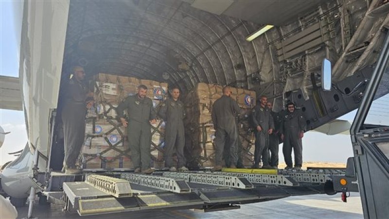 مطار العريش يستقبل طائرتي مساعدات لغزة من تركيا والصحة العالمية