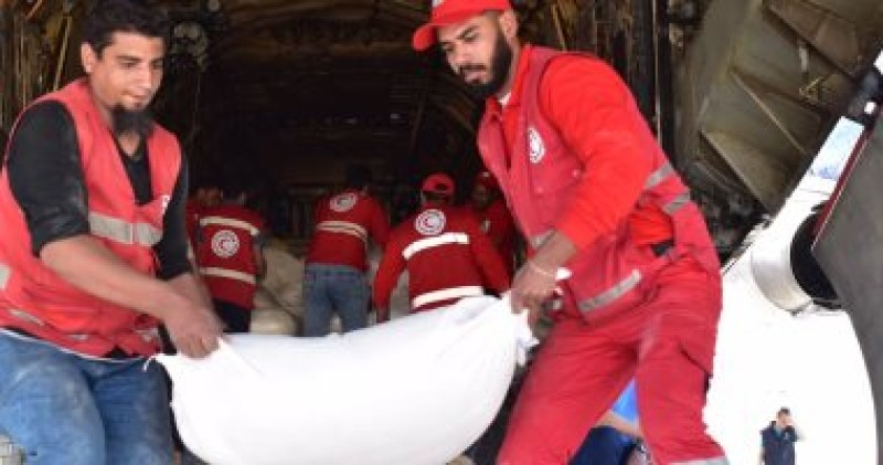 مطار العريش يستقبل 41 طائرة شحن مساعدات لغزة نقلت 864 طن مواد إغاثية