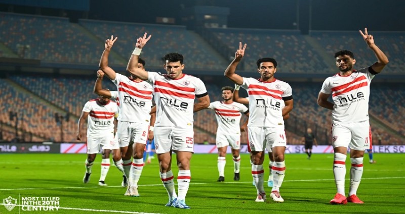 مباراة الزمالك ضد فيوتشر في الدوري المصري