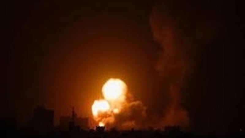 قصف أمريكي بريطاني على مديرية باقم في محافظة صعدة اليمنية