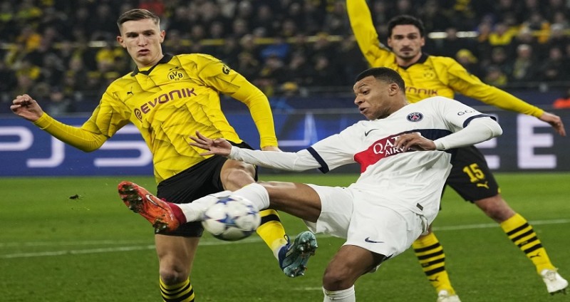 مشاهدة مباراة باريس سان جيرمان ضد دورتموند بث مباشر بدوري الأبطال