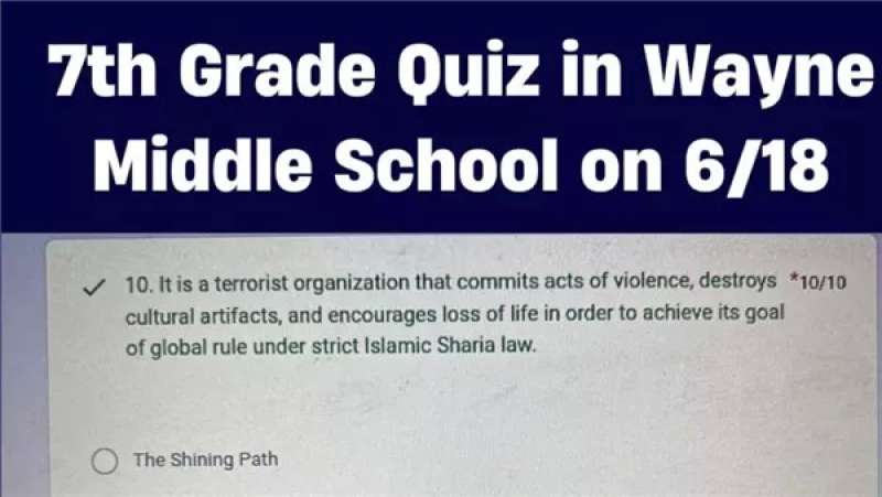 بعد تعرضها للهجوم.. مدرسة أمريكية تعتذر عن سؤال يسيء للإسلام