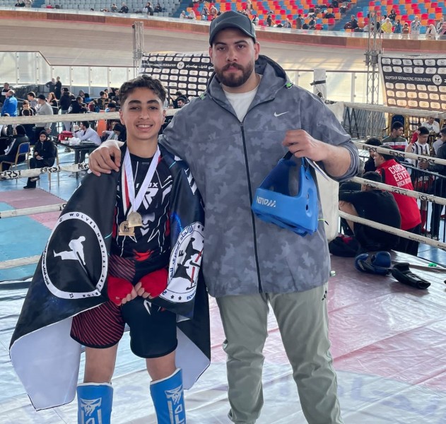 تألق لافت لبطل واعد.. محمد رجب شعبان يتوّج بذهبيتين في بطولة الجمهورية للكيك بوكسينج